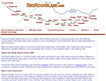 Tablet Screenshot of bikerockisland.com